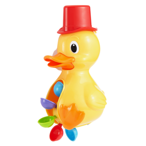 PLAYGO  Splashy Duck Watermill  Cartoon Cute baby bath Toy Duck Children's Bathing Toys