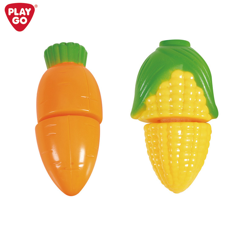 Playgo SLICE AND SHARE VEG  Characters cut fruit and vegetable toys and boxes