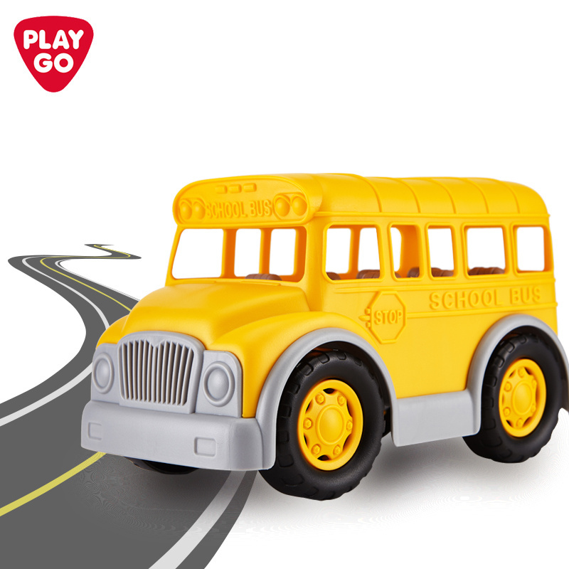 Playgo CITY SCHOOL BUS Unisex Yellow Plastic Toy Car School