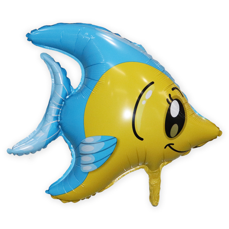 New Design Helium Party Balloon Inflatable Dolphin Cartoon Foil Balloons