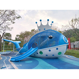 Customized Children'S Amusement Park Playground Outdoor Stainless Steel Slide