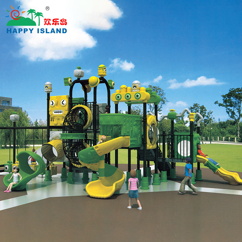 China Supplier Environment-Friendly Exquisite Playground Equipment And Slide Children Outdoor  Playground Swing