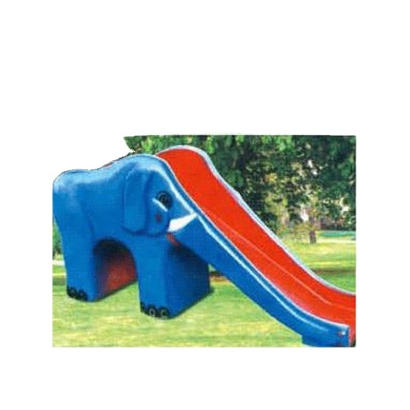 Popular Kids Cartoon  Animal Features Fiberglass Outdoor Small Water Slide for Water Play Pool