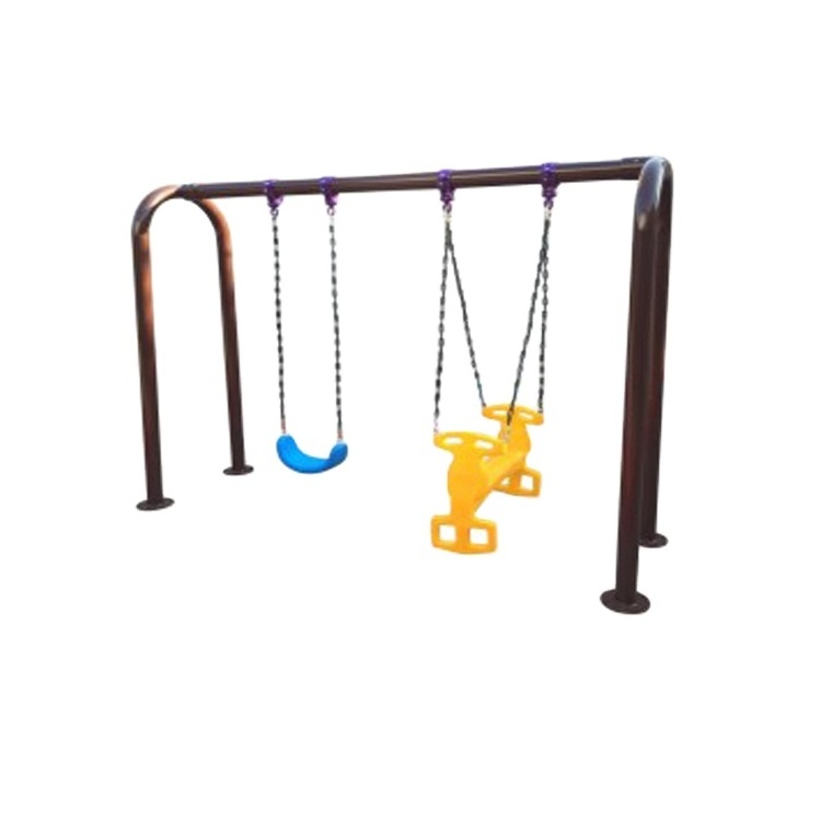 China oem manufacturer child outdoor play swing play up toddler gym plastic swing and kids outdoor