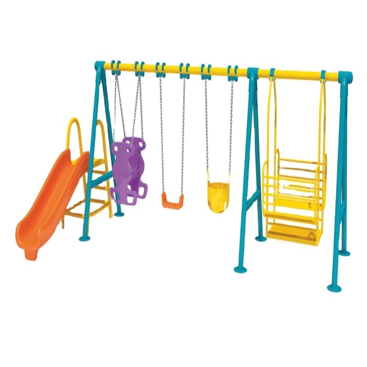 hot sales children toys outdoor playground play item resort hotel children kid baby plastic indoor playground slide and swing