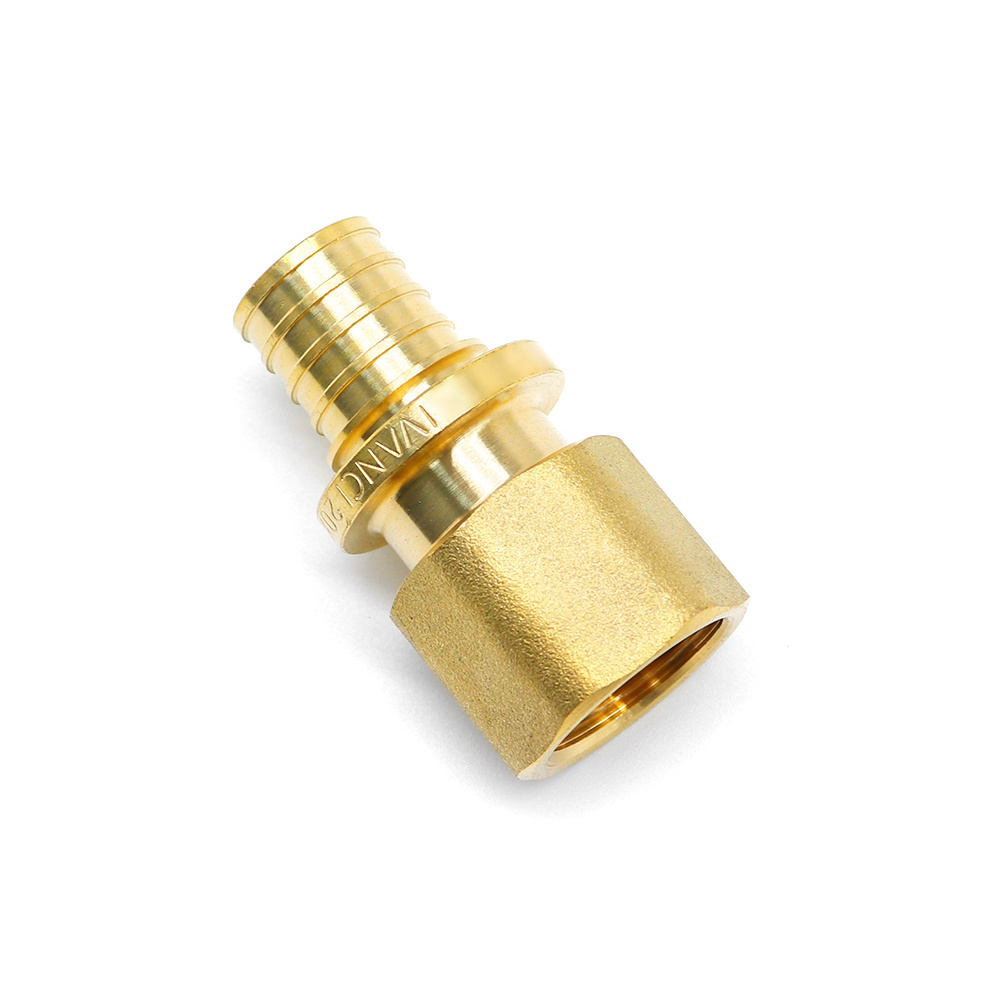 High Quality Brass CW617N PEX Sliding Coupling 16mm, 20mm, 25mm 32mm Straight coupling for heating and plumbing system