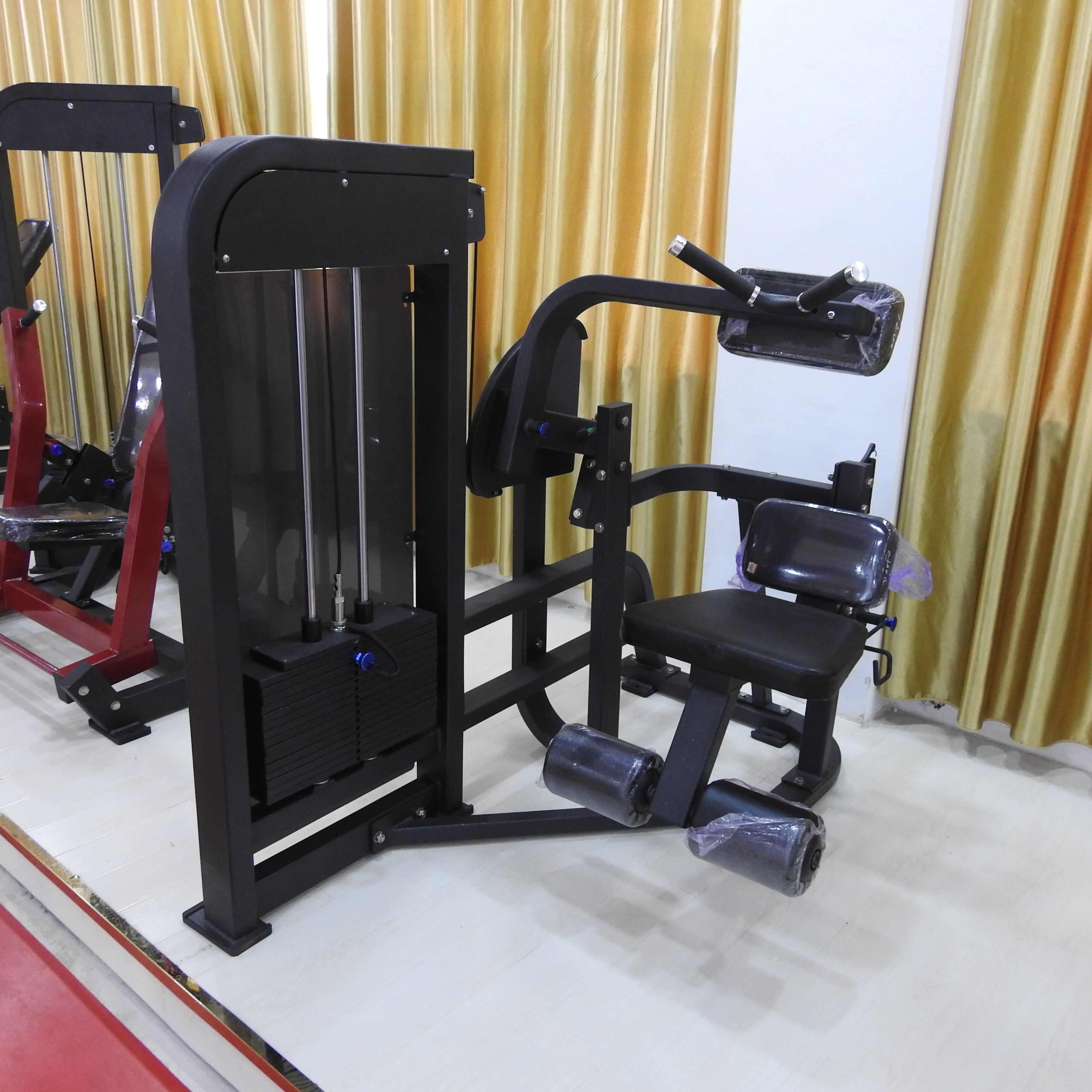 Strength seated Abdominal Crunch gym machine fitness equipment