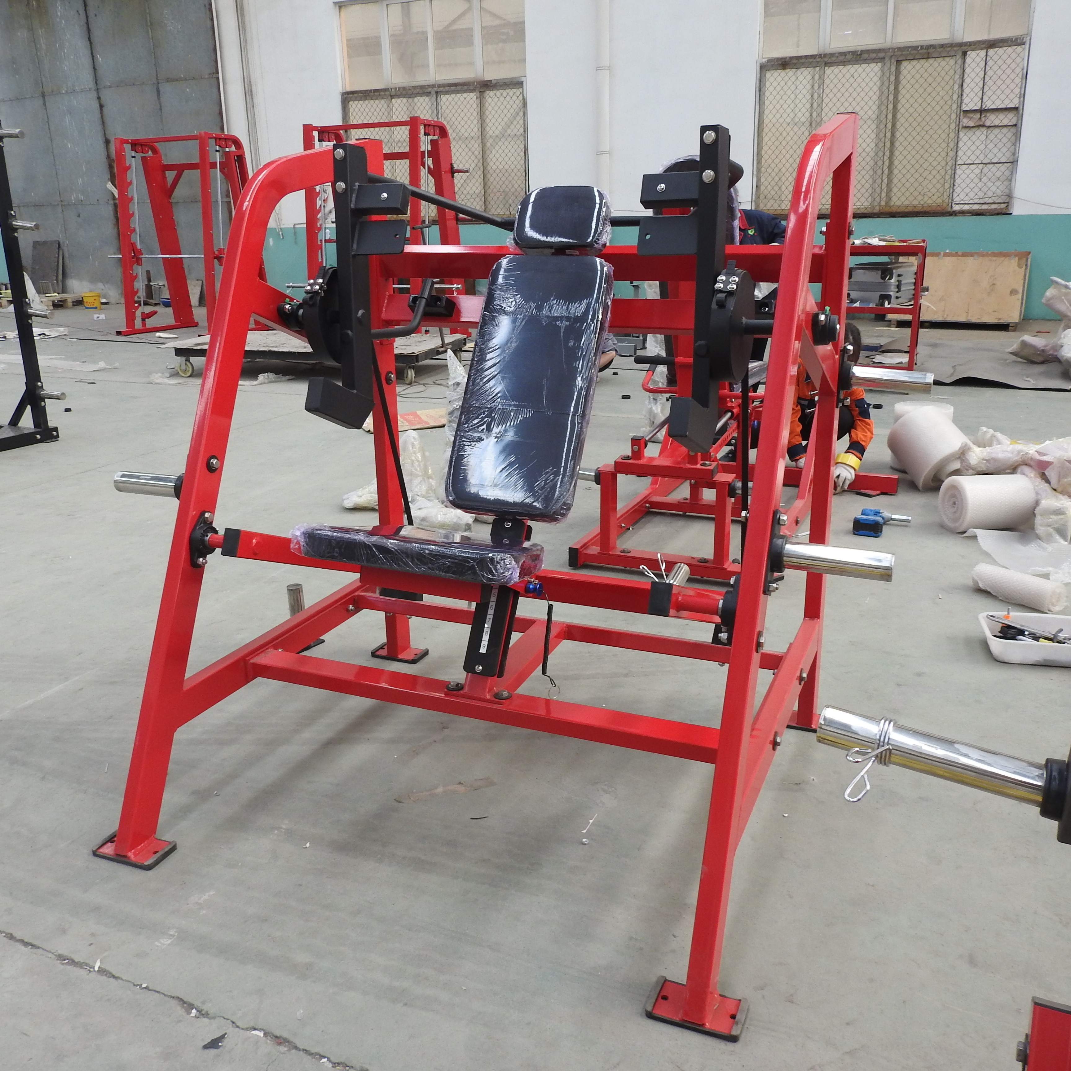 Factory Supply Commercial Gym Equipment Bodybuilding Plate Loaded Pullover Machine