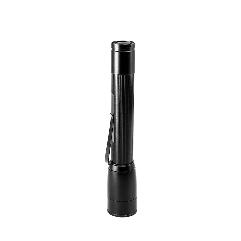 Super Bright 3W Mini Led Zoomable Pen Flashlight Clip Small Size Dry battery AA Flashlight Torch Lights