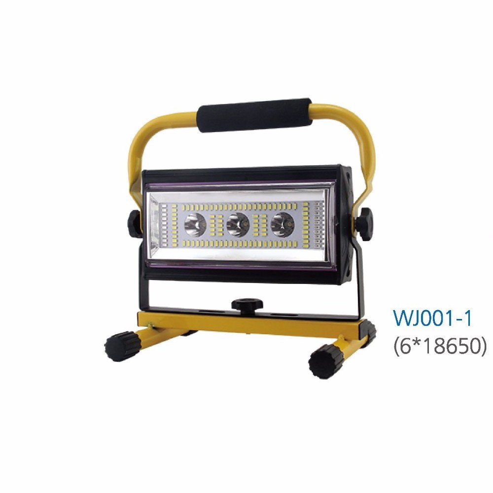 Led Work Light Hand Crank High Powered Led Flashlights 60w 18650 Lighting