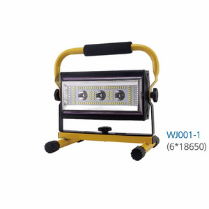 Led Work Light Hand Crank High Powered Led Flashlights 60w 18650 Lighting