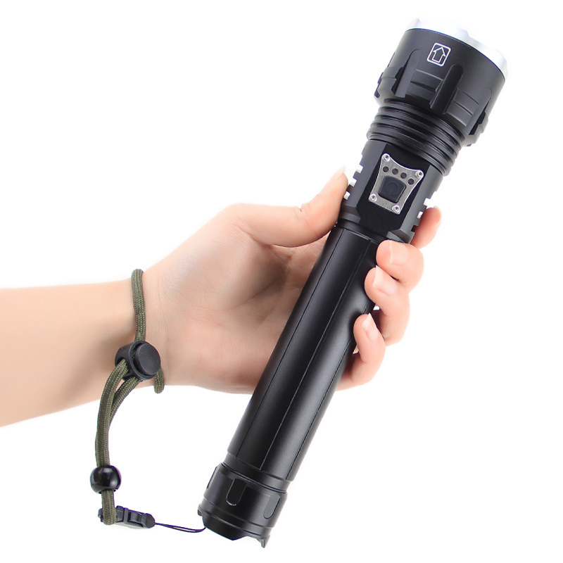 90000 Lumens Most Powerful 26650 USB Torch XHP70 Hunting Led Flashlight