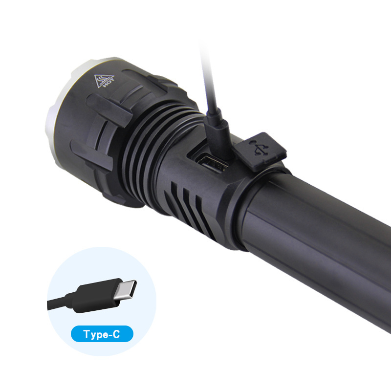 90000 Lumens Most Powerful 26650 USB Torch XHP70 Hunting Led Flashlight