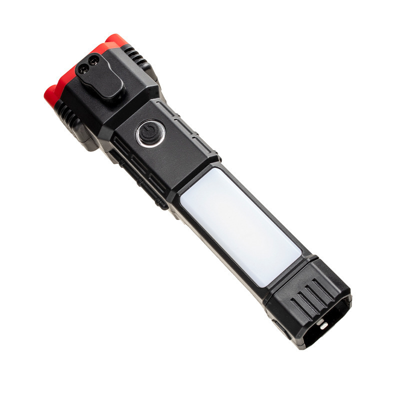 Car Escape Tool Seatbelt Cutter Flash Beacon Magnetic Base Work Light Power Bank Flashlight LED Rechargeable Battery Ni-mh 70 85