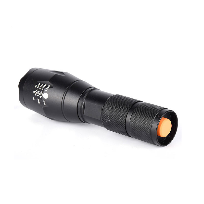 Hot Sale Dimmable High Power Rechargeable Flashlight Torch 18650, Super Bright Zoom Powerful Torch Tactical led Flashlight