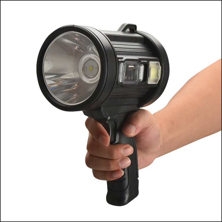 Super Bright Rechargeable Spot Lights Handheld Flashlight