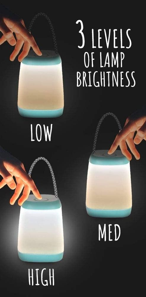 BLUE Mini Outdoor Battery Kids LED Camping Lantern