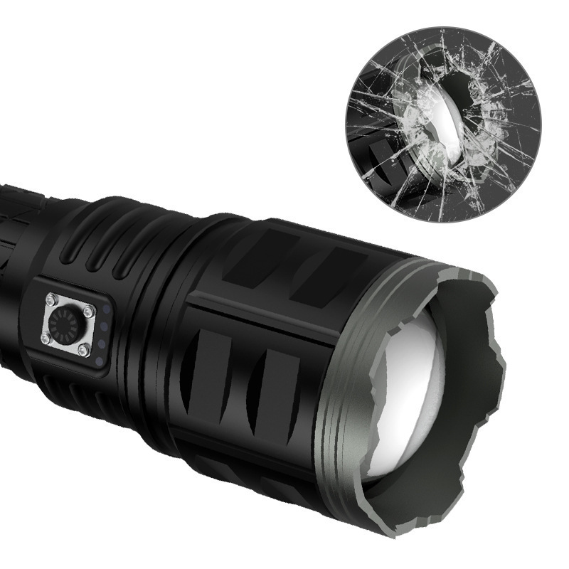 1800 m 8 *18650 Batteries Long Runtime Class 3B NM1 White Laser Beam  Flashlight Outdoor