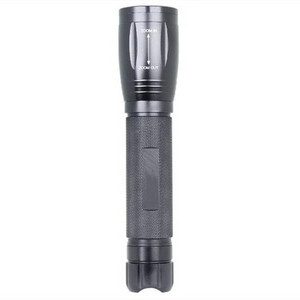 Ultra Bright XHP50 1000/500/250 Lumen 3-Cell D LED Flashlight Black