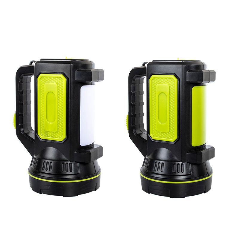 Rechargeable LED Handheld Flashlights Lantern Handed Lamp Portable Spotlight