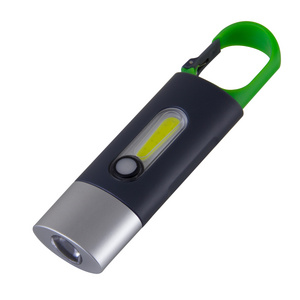 3In1 Portable Waterproof Pocket Torch Flash Light USB Rechargeable Aluminium COB LED Mini keychain Light For Camping With Magnet