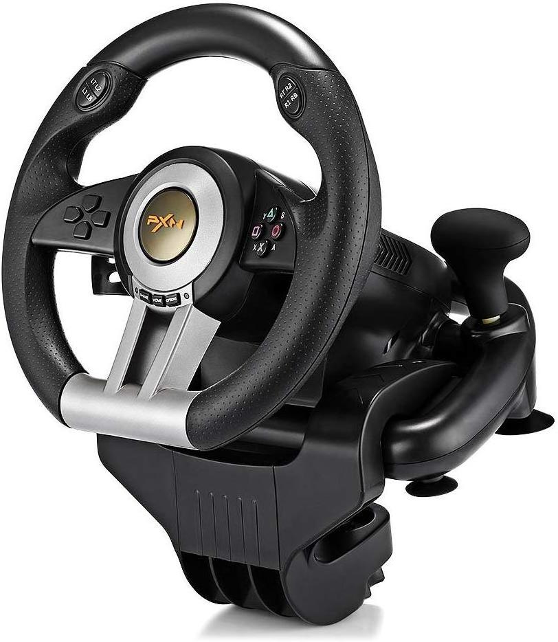 PXN V3 Pro Best Selling Simulator Game Racing Wheel with Big Size Pedals for PC/PS3/PS4/XBOX/Switch