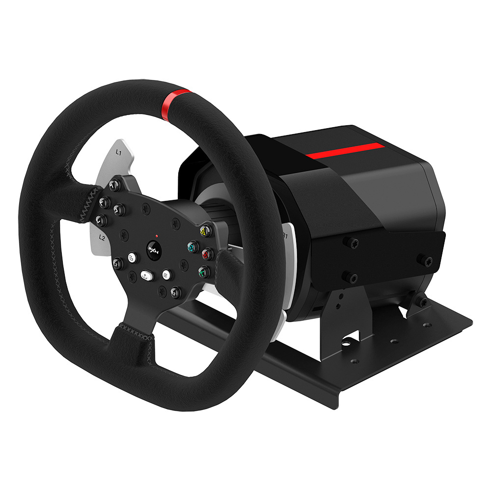 PXN V10 Dual Motor Feedback Driving Force Gaming Racing Wheel with Pedals Shifter for PS4, XBOX SERIES S/X, XBOX ONE, PC