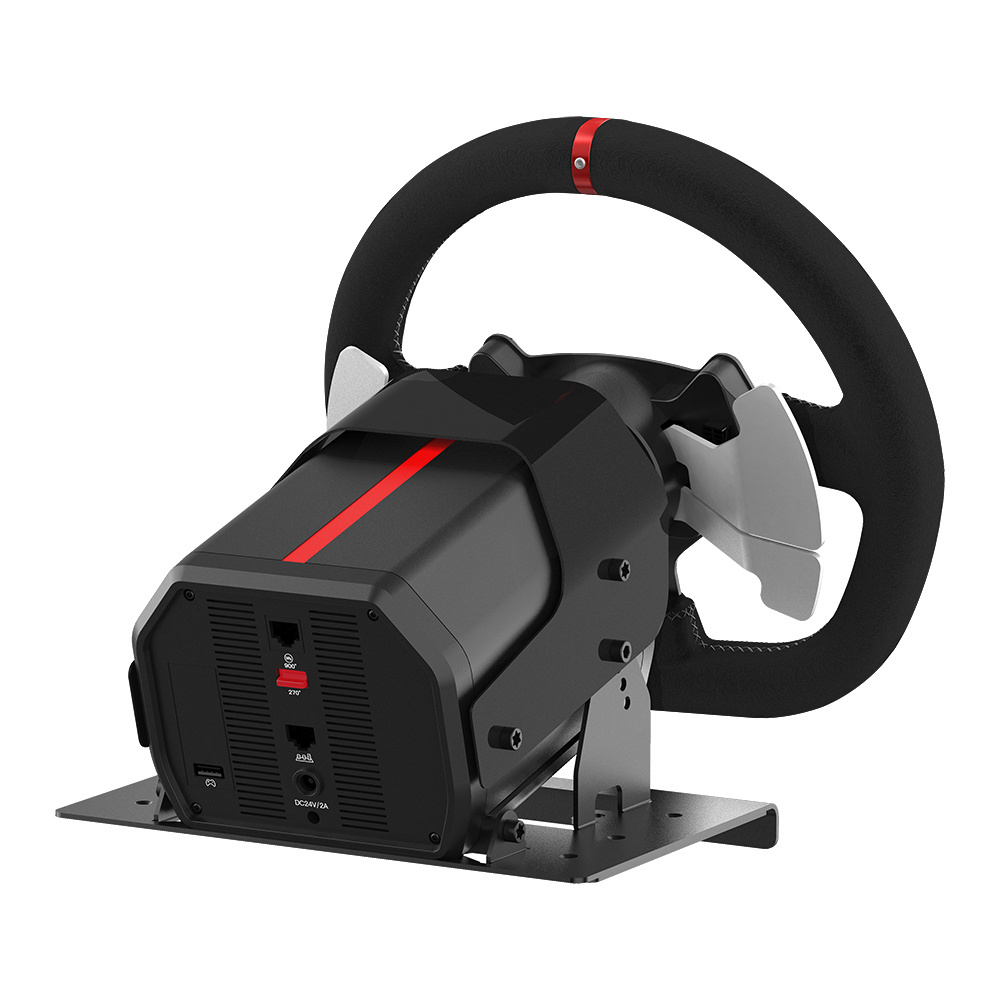 PXN V10 Dual Motor Feedback Driving Force Gaming Racing Wheel with Pedals Shifter for PS4, XBOX SERIES S/X, XBOX ONE, PC