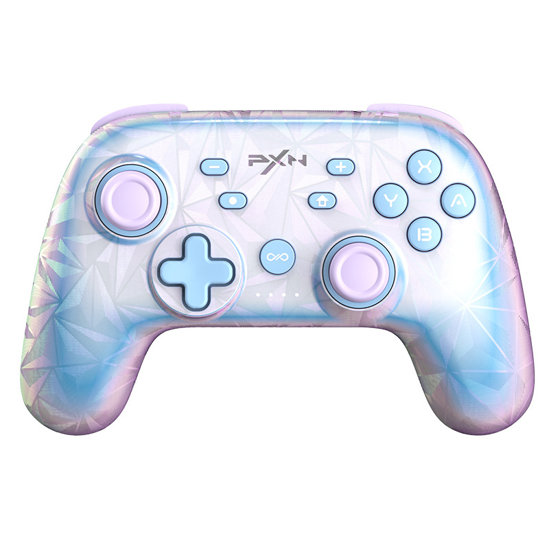 New Release PXN P50s 750mAh Pink Diamond Gamepad Gaming Wireless Controller for Nintendo Switch Pro