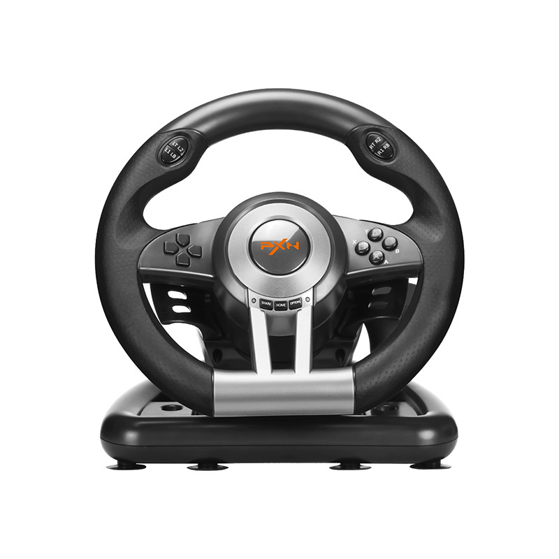 PXN V3 pro Vibration Dual Motor USB Racing Game Steering Wheel with Foldable Pedal for PS3 PS4 Xbox One, XBOX SERIES