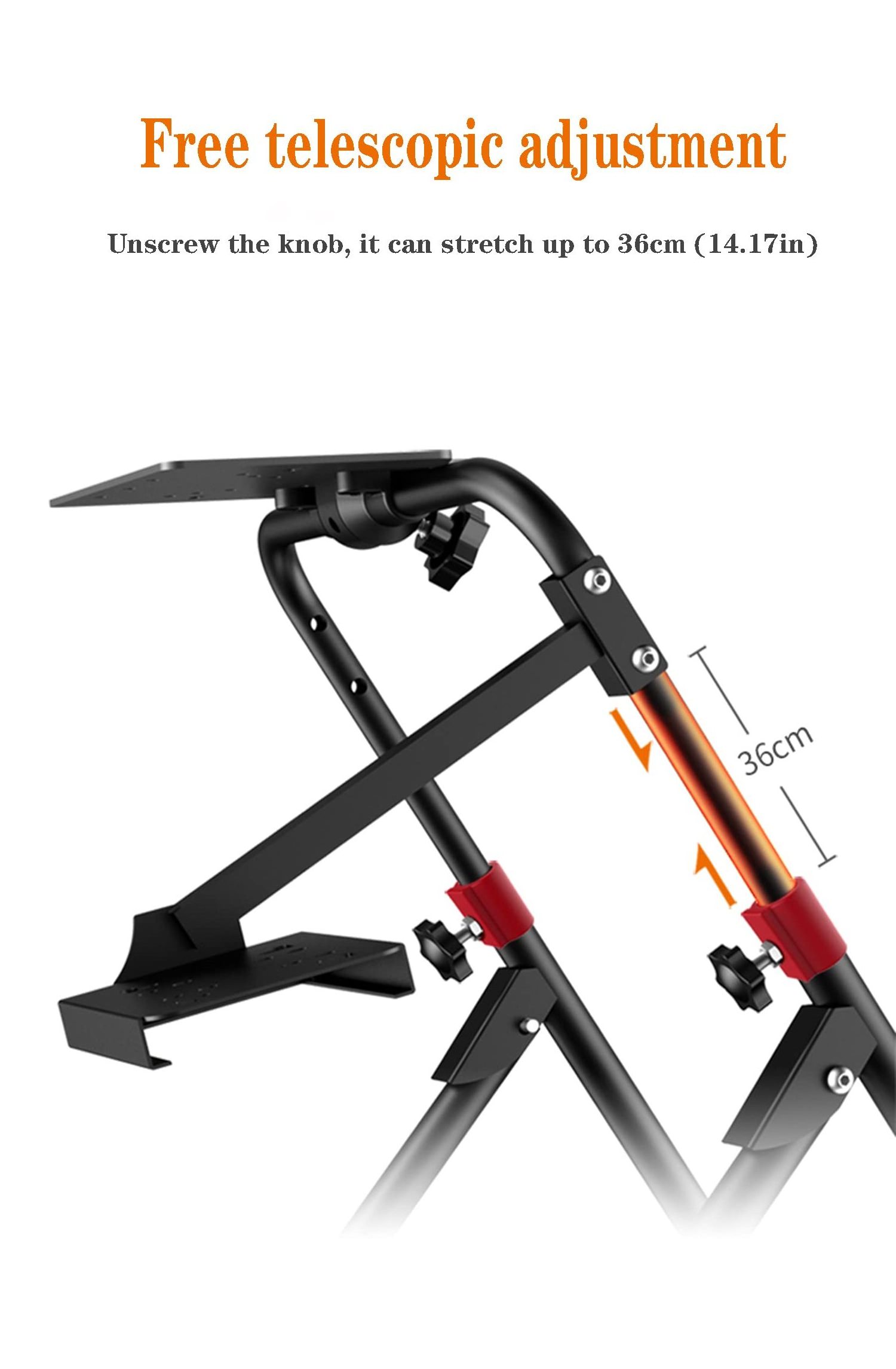 PXN A9 Gaming Steering  Wheel Stand Adjustable For Logitech Thrustmaster G25 G27 G29 G920 G923 Gt500 T300rs/ DOYO R270