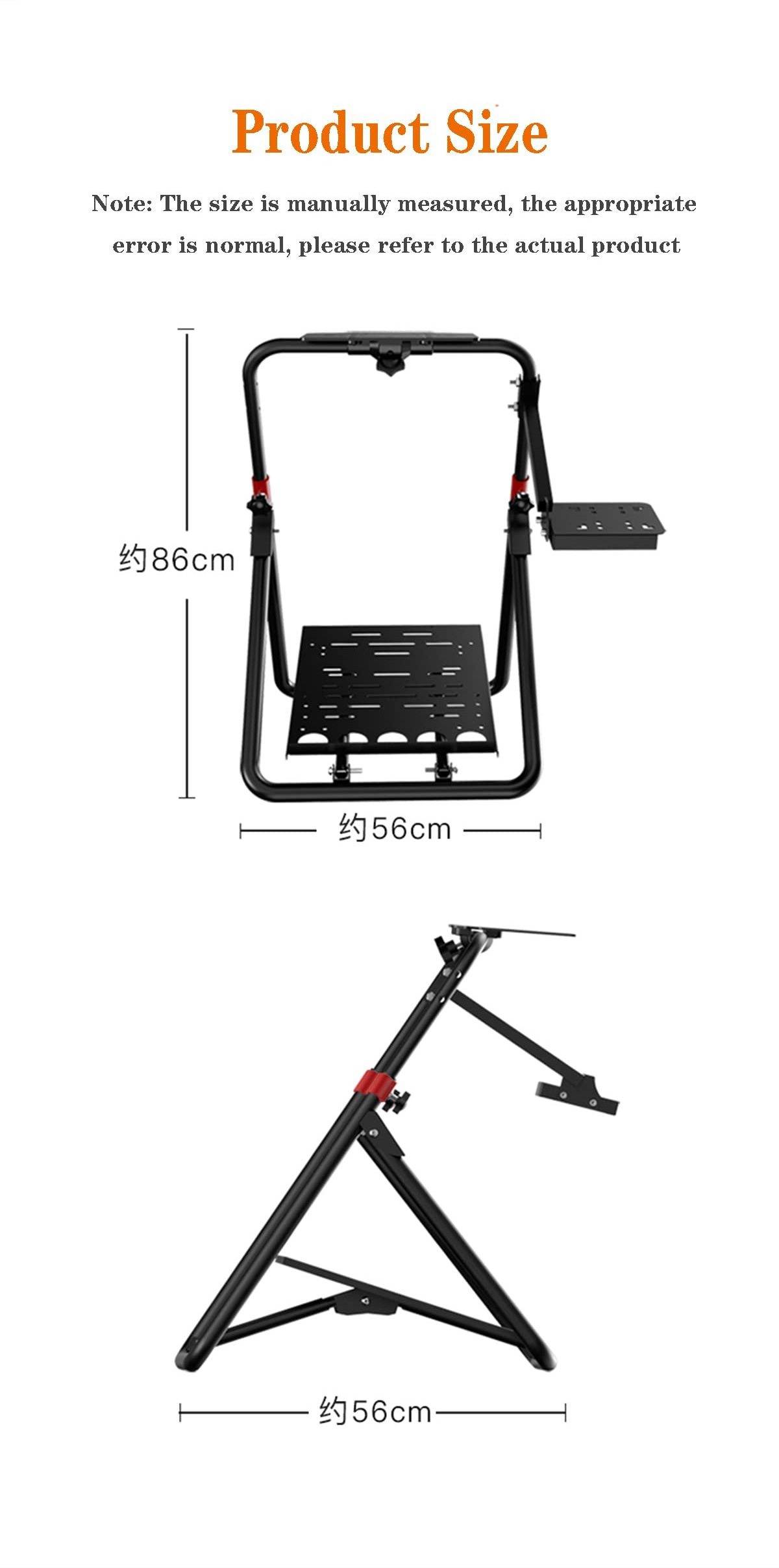 PXN A9 Gaming Steering  Wheel Stand Adjustable For Logitech Thrustmaster G25 G27 G29 G920 G923 Gt500 T300rs/ DOYO R270