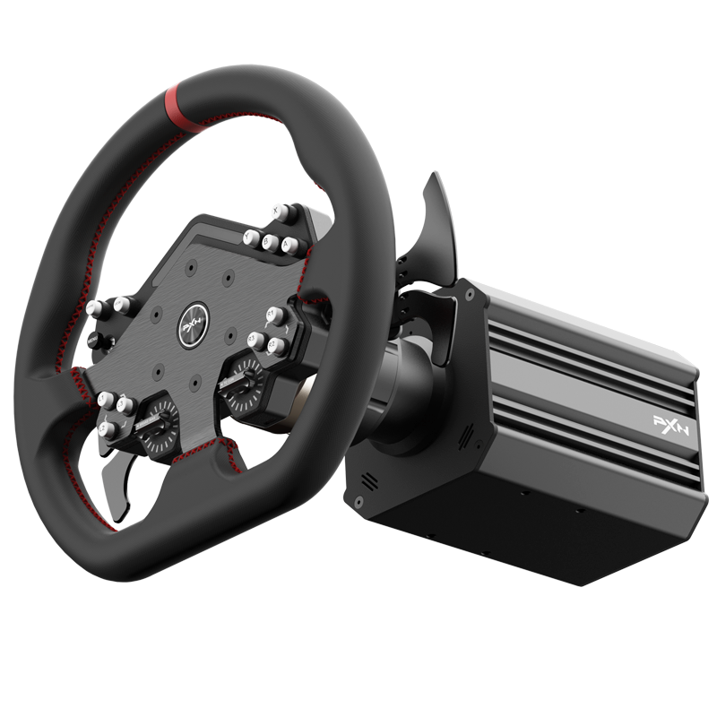 PXN V12lite bundle direct drive gaming steering racing wheel simulator wheel with 11inches dial 6nm force