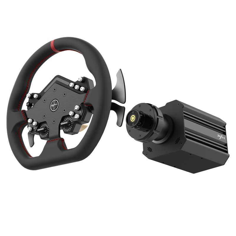 PXN V12lite bundle direct drive gaming steering racing wheel simulator wheel with 11inches dial 6nm force