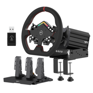 PXN V12lite bundle direct drive gaming steering racing wheel simulator wheel with 11inches dial 6nm force