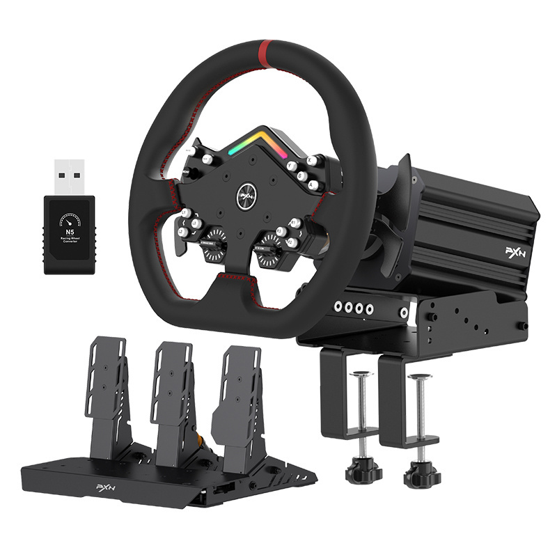 PXN V12 lite Driving Force Game Steering Wheel Volante for PS5/PS4/XBOX and PC