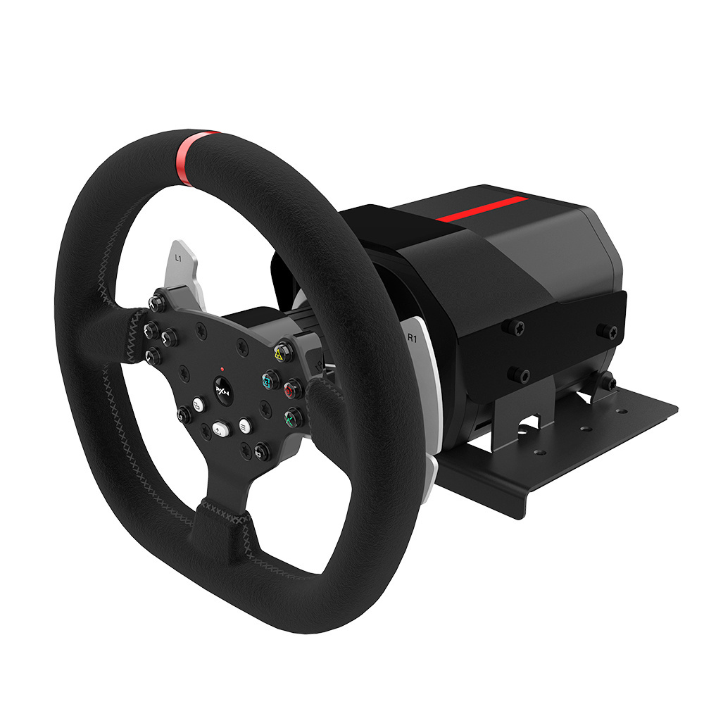 HOT PXN V10 Replacement for Logitech G29 Gaming Steering Force Feedback Driving Simulator Wheel for PS5 gran turismo 7