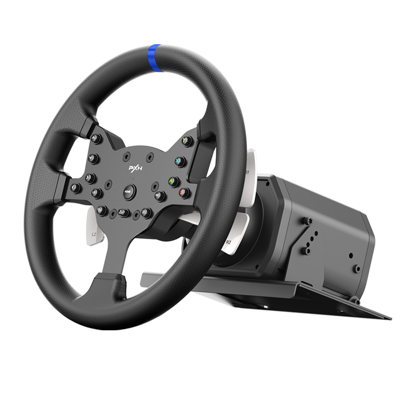 New Upgrade PXN V99 Force Feedback Adjustable 900 and 270 degree rotation output Sim Gaming Racing Steering Wheel