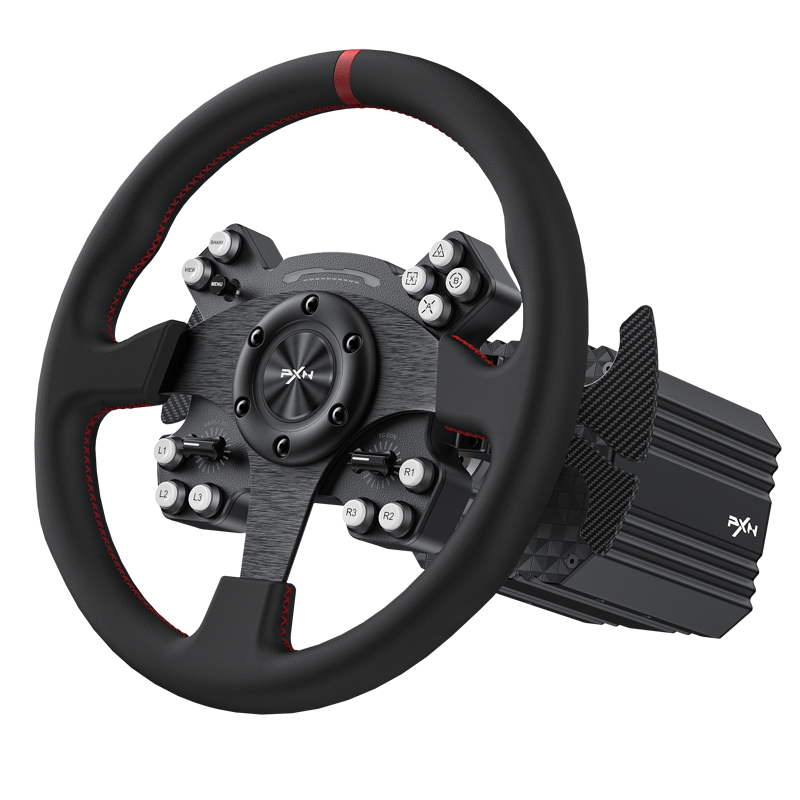 10nm Direct Drive Wheel PXN V12 Gaming Steering Wheel With Base Set Racing Wheel Simulator For Pc, Ps4, Xbox One, Xbox Series