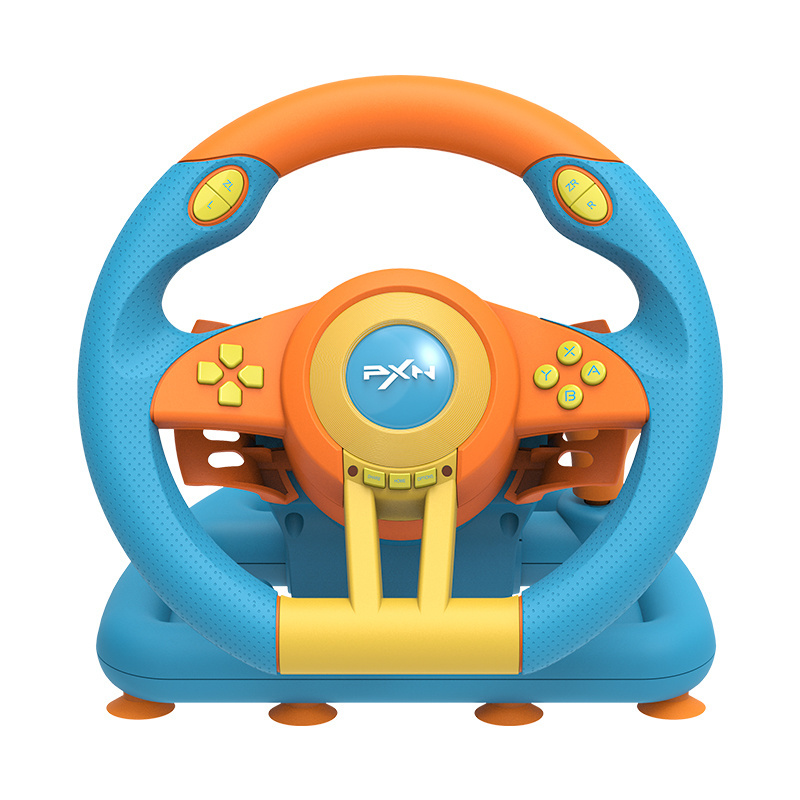 PXN V3 pro Kids Electric Early Education Simulation Steering Wheel Pretend Driving Toy for Boys and Girls