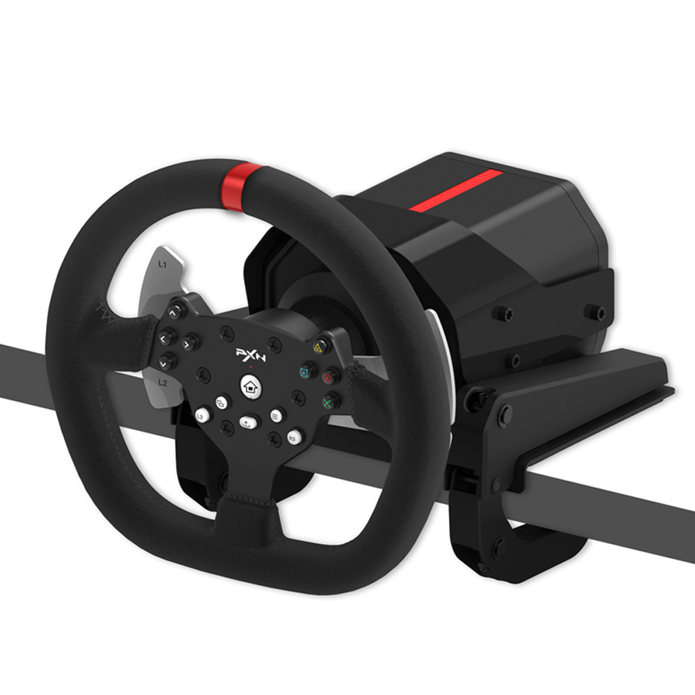 PXN V10 usb 900 degree volante force feedback steering wheel joystick for ps4, pc, for xbox one with pedals and shifter