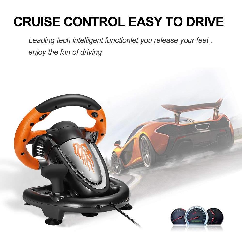 PXN V3 Pro Car Game Controller Racing Wheel Driving Force 900 Degree Gaming Steering Wheel For PC PS4