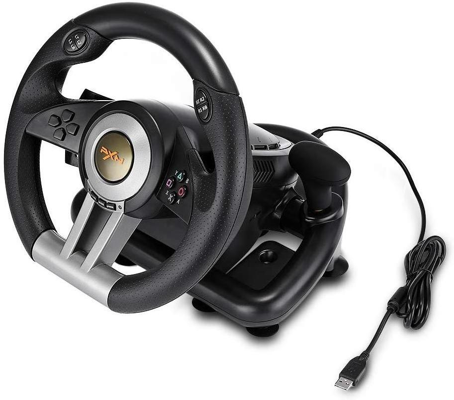 PXN V3 Pro High Quality Wired Game Racing Wheel with Pedals for PC/PS3/PS4/XBOX & series/Switch