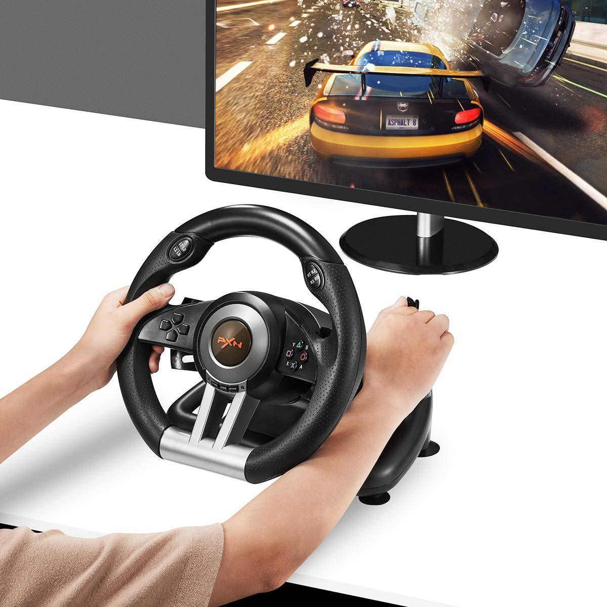 Beat Price Ever PXN V3 Pro Driving Force Racing Wheel For Playing Racing Driving Games