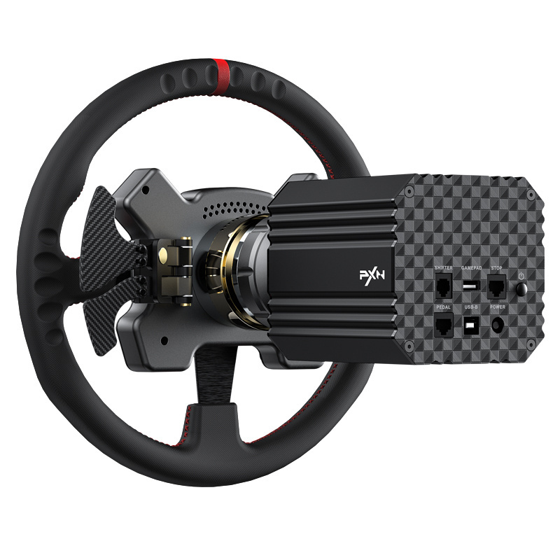 New PXN V12 13inch 10nm Torque Direct Drive Sim Racing Wheel For Ps5, Ps4, Xbox One, Xbox Series X/S, PC