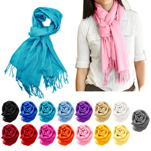 Latest fashion lady hot sale cashmere scarf in pakistan