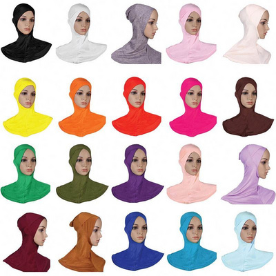 Wholesale Fashion muslim hijab hat with hot drilling hijabs muslim dubai