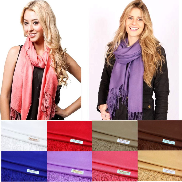 Latest fashion lady hot sale cashmere scarf in pakistan