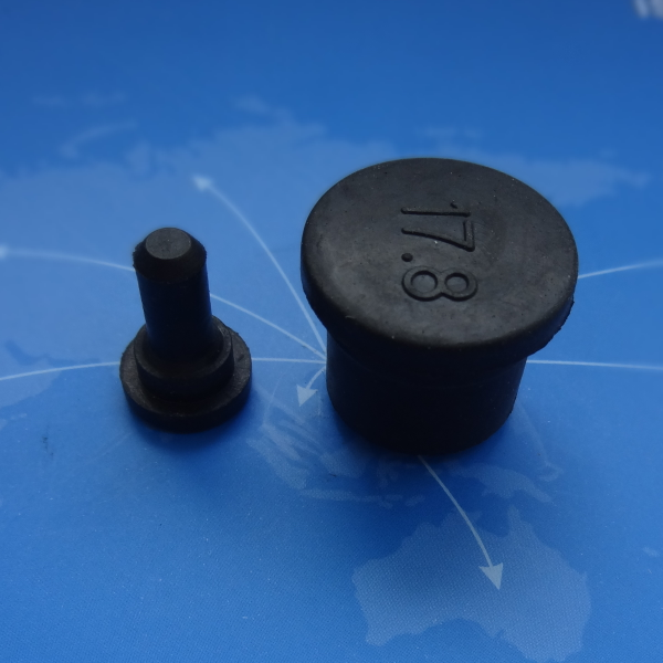 Rubber silicone soft hole plug