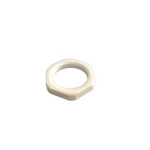 High quality hexagonal fastener nylon plastic lock nut  M20